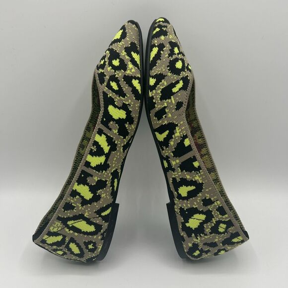 Skechers Comfort Slip- On Ballet Flats Cleo-Claw Leopard Print Womens Size 6 - Picture 4 of 7